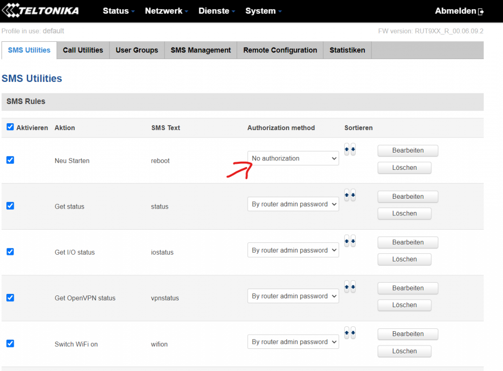 Teltonika RUT955 als GPS Tracker HZJ78 Hottahü