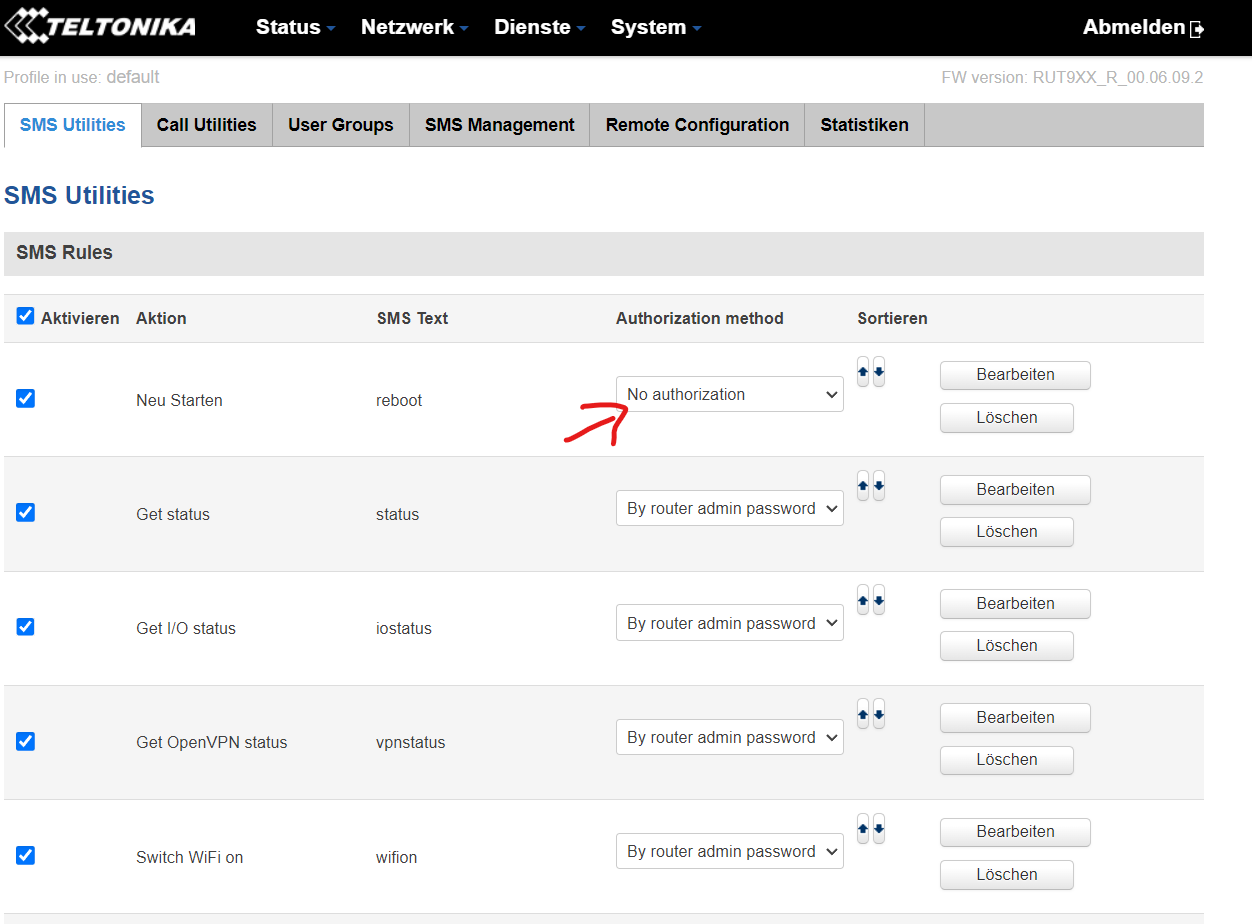 Teltonika RUT955 als GPS Tracker HZJ78 Hottahü