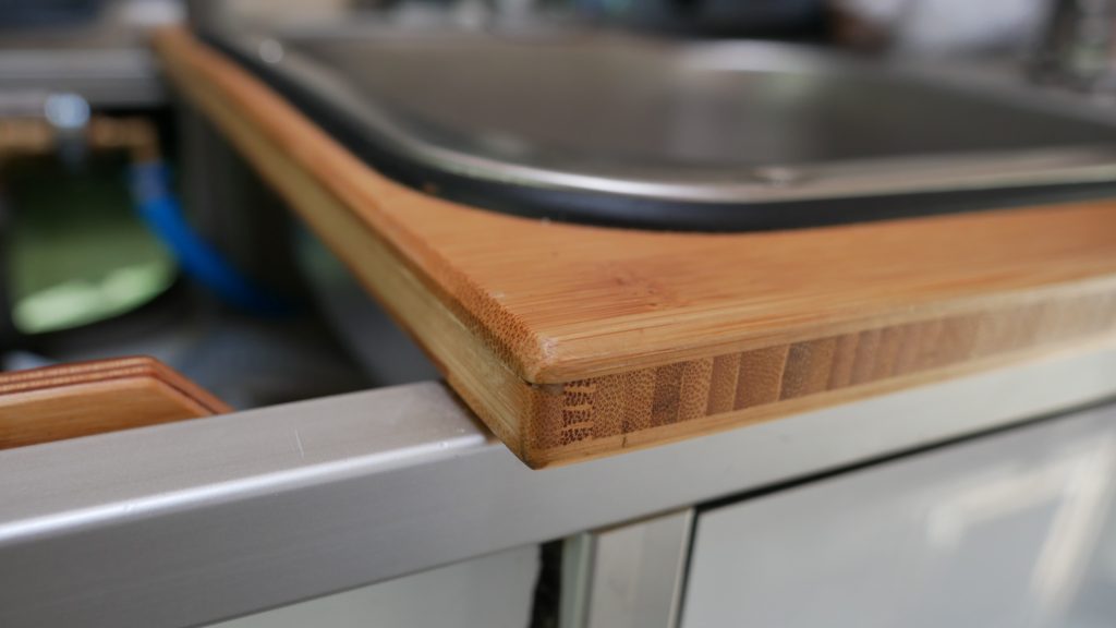 Bambus-Mehrschichtplatte für das Küchenmodul